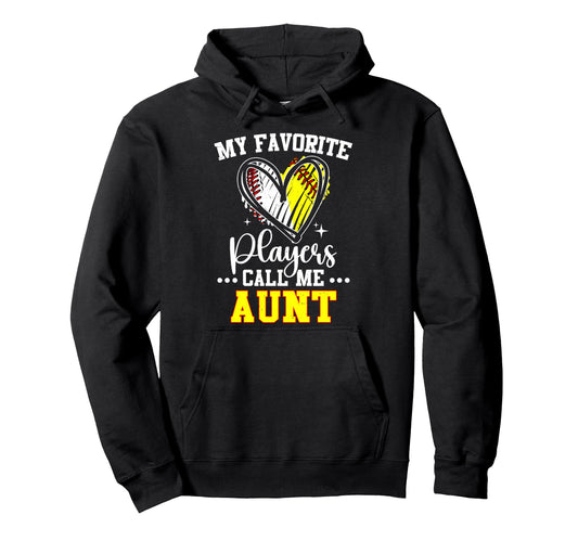 My Favorite Baseball Softball Players Hoodie - Streetwear Style Unisex - T-Shirt, Sweatshirt, Hoodie