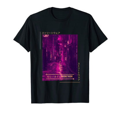 90S Lofi Tokyo Japanese Streetwear T-Shirt - Minimalist Print Unisex - T-Shirt, Sweatshirt, Hoodie
