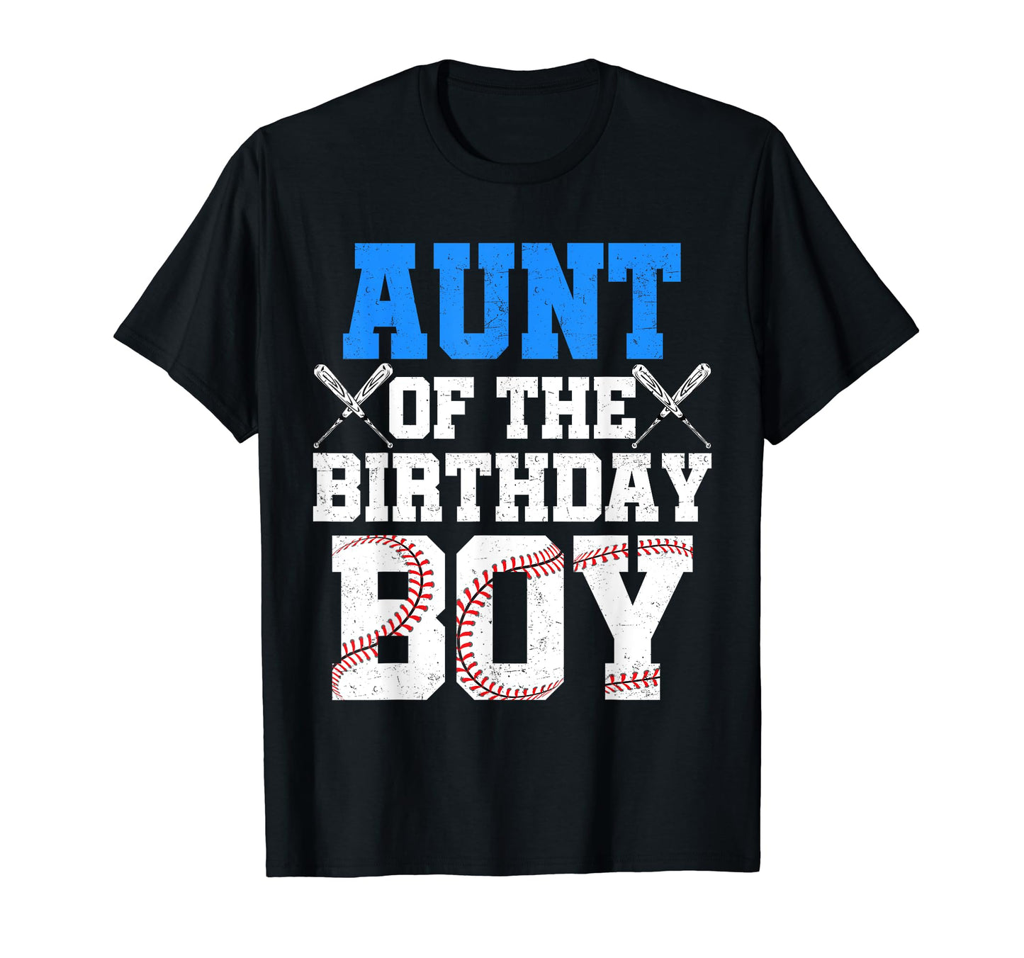Aunt Birthday Baseball Jersey T-Shirt - Graphic Print Men Women - T-Shirt, Sweatshirt, Hoodie