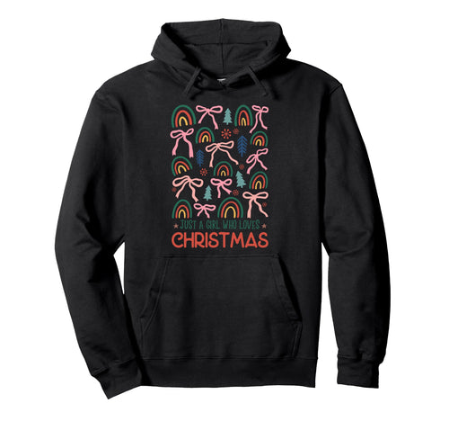 Coquette Bows Rainbows Hoodie - Graphic Print Unisex - T-Shirt, Sweatshirt, Hoodie