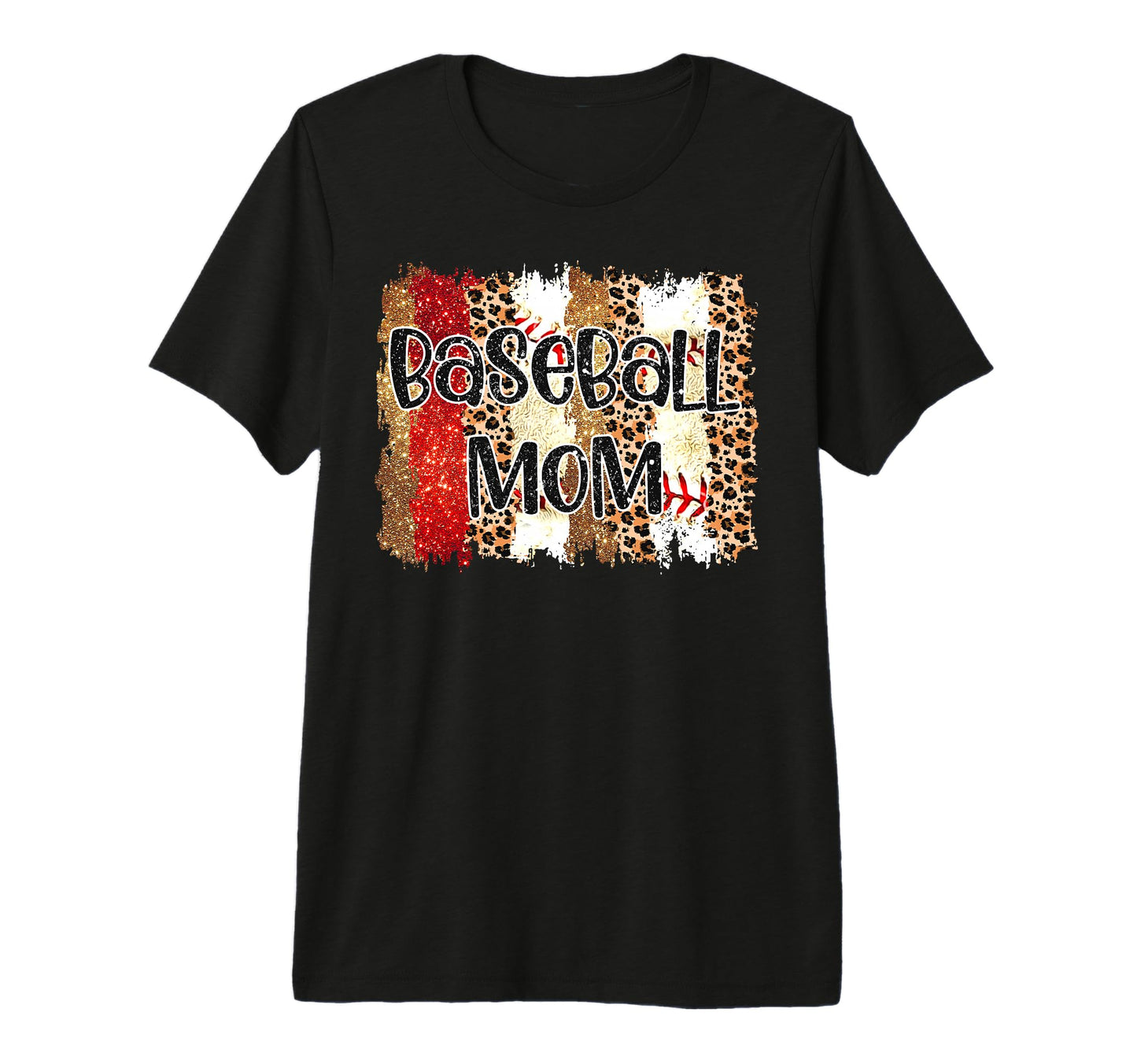 Baseball Mom Sport Mama Softball T-Shirt - Casual Everyday Wear Unisex - T-Shirt, Sweatshirt, Hoodie
