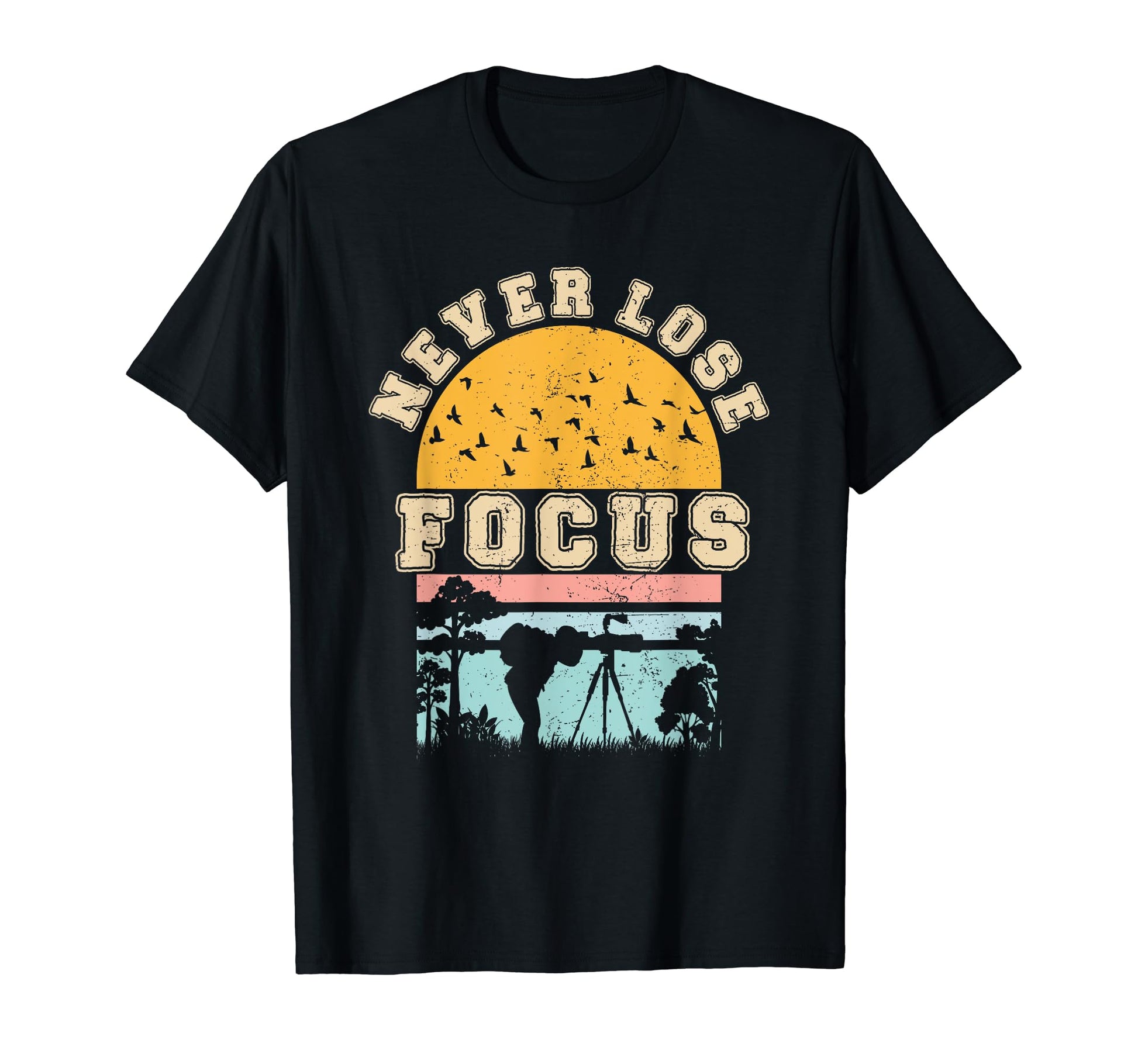 Photographer Camera Never Lose S T-Shirt - Minimalist Print Men Women - T-Shirt, Sweatshirt, Hoodie