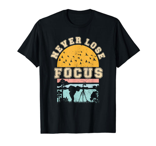 Photographer Camera Never Lose S T-Shirt - Minimalist Print Men Women - T-Shirt, Sweatshirt, Hoodie
