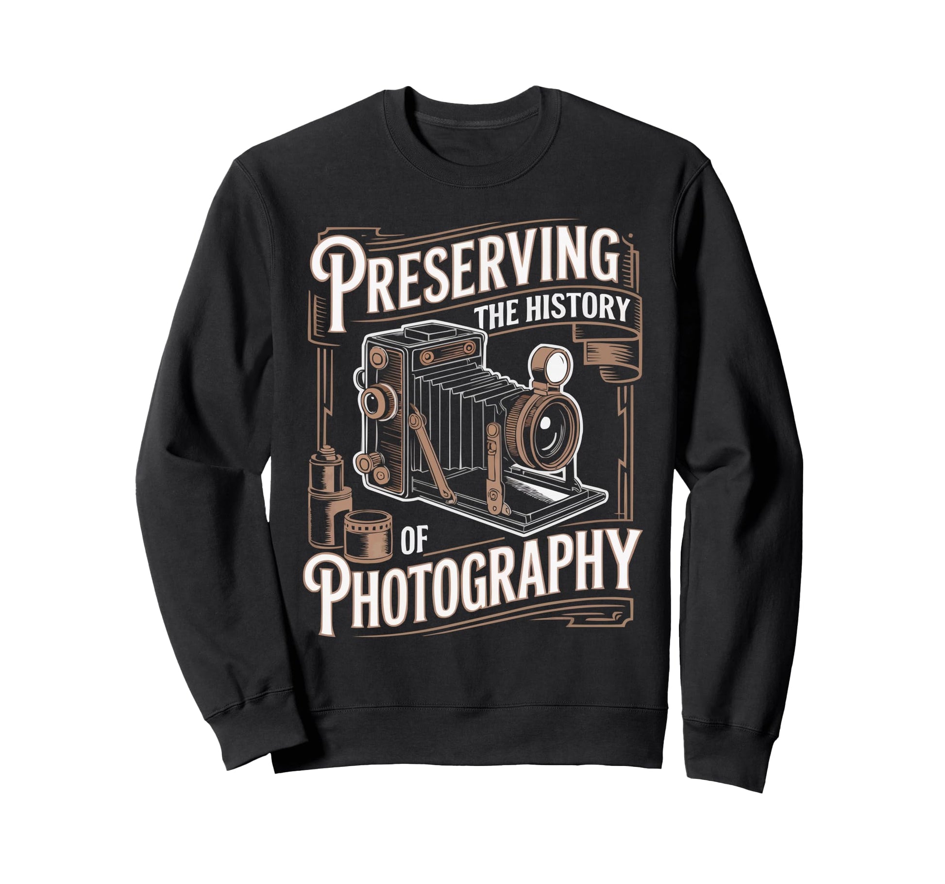 Camera Collector Photography Sweatshirt - Aesthetic Graphic for Adults - T-Shirt, Sweatshirt, Hoodie