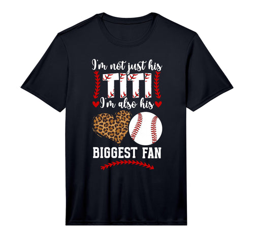 Mens His Biggest Fan Baseball Titi T-Shirt - Minimalist Print Men Women - T-Shirt, Sweatshirt, Hoodie