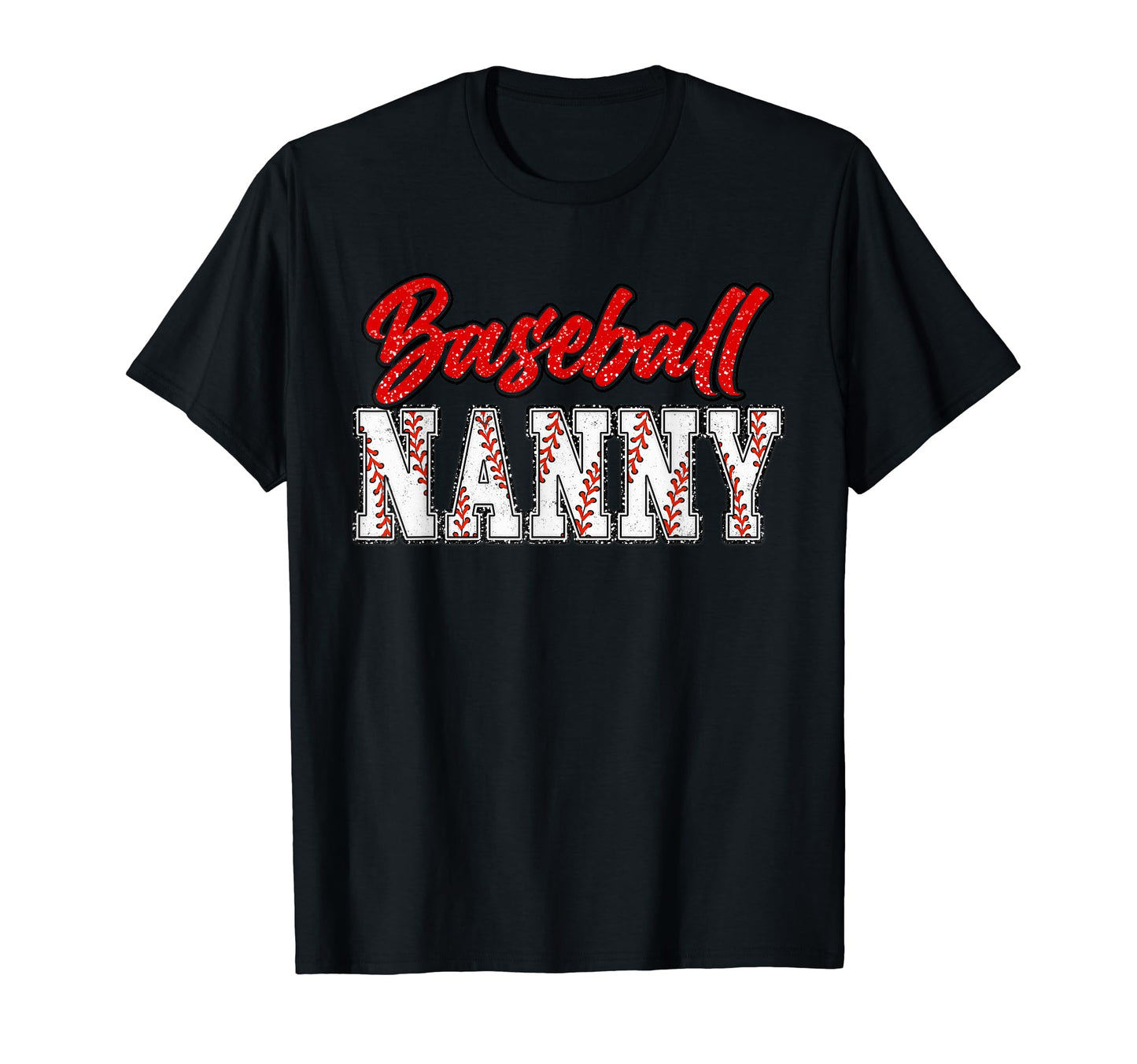 Baseball Nanny Groovy Loud Proud Sport T-Shirt - Minimalist Print Unisex - T-Shirt, Sweatshirt, Hoodie