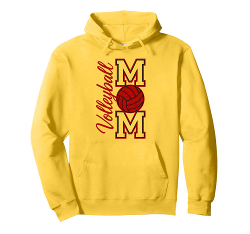 Volleyball Mom Game Day Mama Hoodie - Custom Art Print for Adults - T-Shirt, Sweatshirt, Hoodie