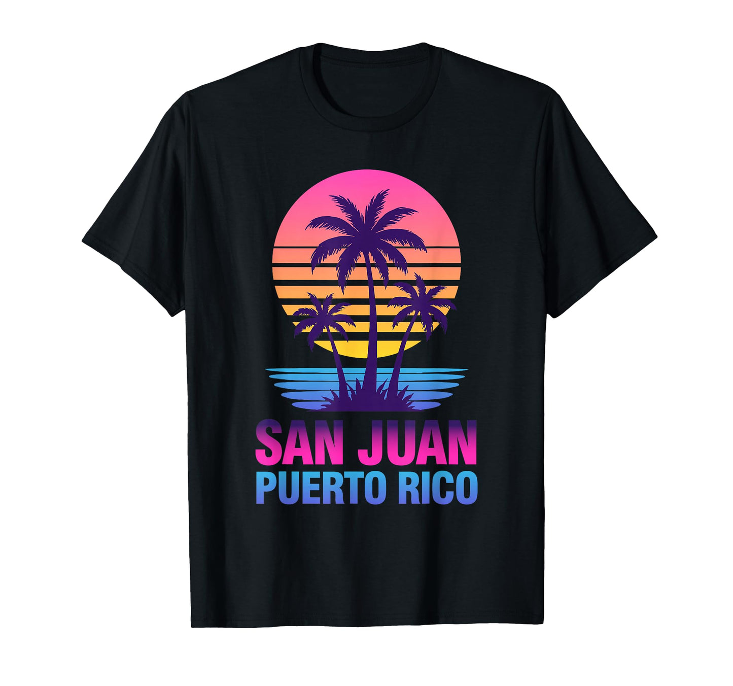 San Juan Puerto Rico Vacation T-Shirt - Fun Novelty Design Men Women - T-Shirt, Sweatshirt, Hoodie