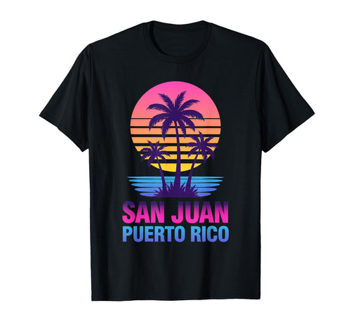 San Juan Puerto Rico Vacation T-Shirt - Fun Novelty Design Men Women - T-Shirt, Sweatshirt, Hoodie
