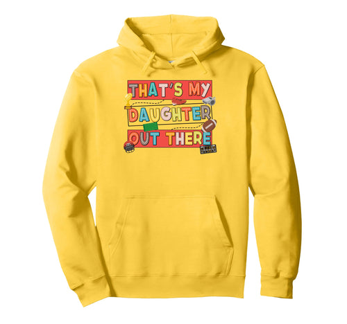 Football Mom Dad Biggest Fan Thats My Hoodie - Trendy Graphic for Adults - T-Shirt, Sweatshirt, Hoodie