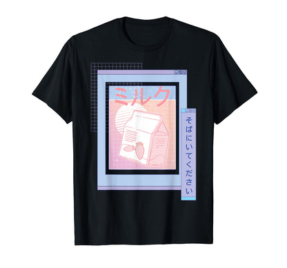 Vaporwave 90S Japanese Kawaii T-Shirt - Graphic Print for Adults - T-Shirt, Sweatshirt, Hoodie
