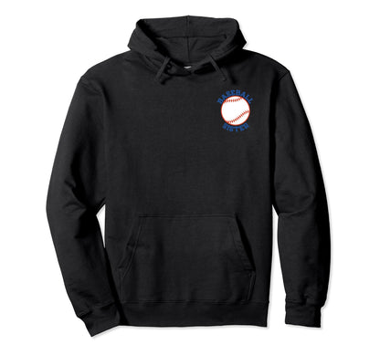 My Baseball Sister Era Groovy Hoodie - Fun Novelty Design for Adults - T-Shirt, Sweatshirt, Hoodie