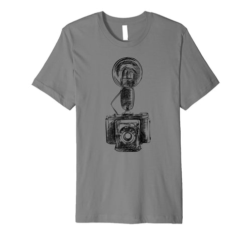 Photography Lovers Camera Sketch T-Shirt - Streetwear Style Unisex - T-Shirt, Sweatshirt, Hoodie