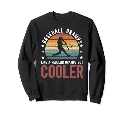 Baseball Gramps Grandpa Gramps Sweatshirt - Graphic Print for Adults - T-Shirt, Sweatshirt, Hoodie