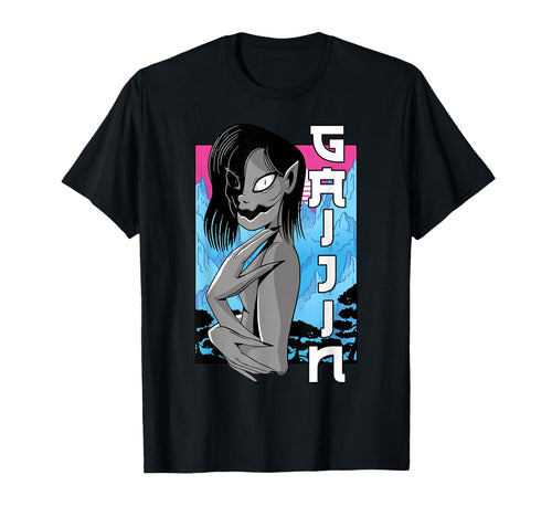 Japanese Aesthetic Gaijin Mountains T-Shirt - Minimalist Print Men Women - T-Shirt, Sweatshirt, Hoodie