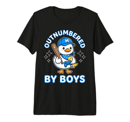 Outnumbered Duckling Toy Truck Football T-Shirt - Unique Graphic Men Women - T-Shirt, Sweatshirt, Hoodie