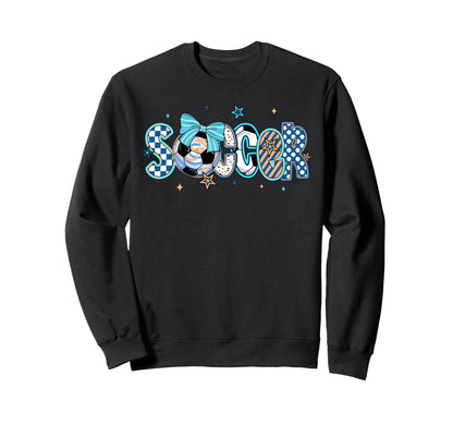 Soccer Game Day Mom Daughter Sweatshirt - Streetwear Style for Adults - T-Shirt, Sweatshirt, Hoodie