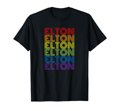 Elton Rainbow T-Shirt - Streetwear Style Men Women - T-Shirt, Sweatshirt, Hoodie