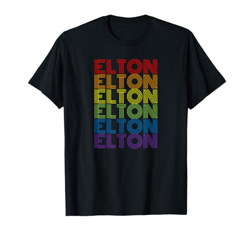 Elton Rainbow T-Shirt - Streetwear Style Men Women - T-Shirt, Sweatshirt, Hoodie
