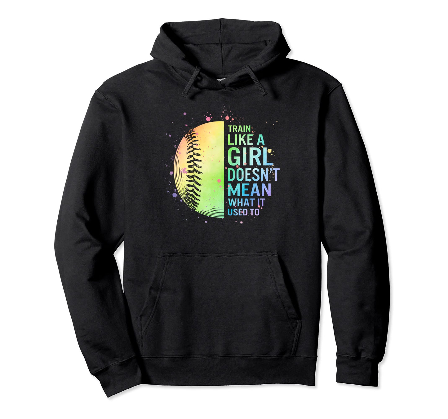 Baseball Player Train Like Daughter Sports Hoodie - Graphic Print Unisex - T-Shirt, Sweatshirt, Hoodie