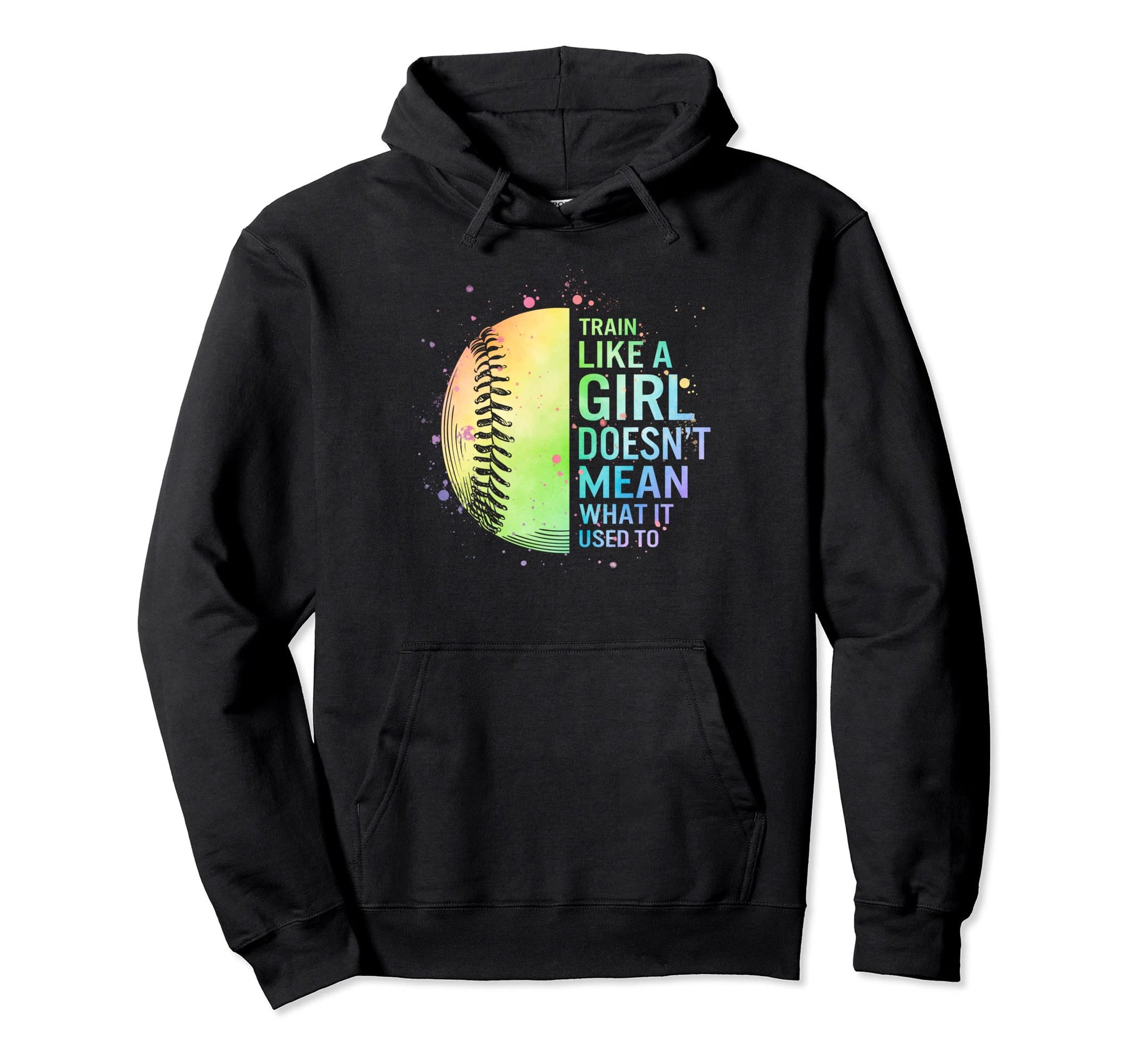 Baseball Player Train Like Daughter Sports Hoodie - Graphic Print Unisex - T-Shirt, Sweatshirt, Hoodie