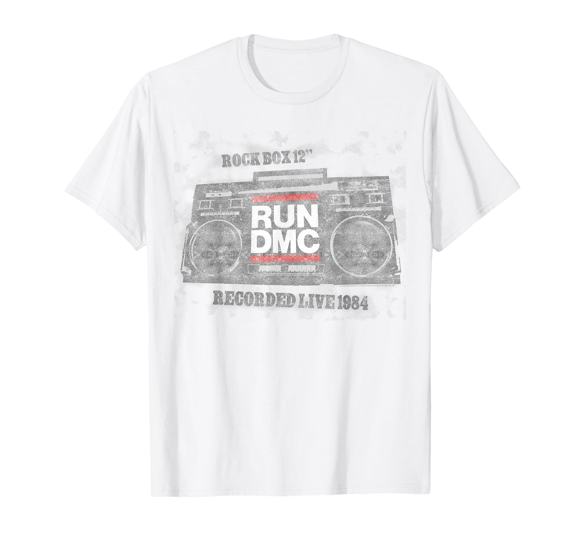 Run Dmc Recorded Live 1984 T-Shirt - Graphic Print for Adults - T-Shirt, Sweatshirt, Hoodie