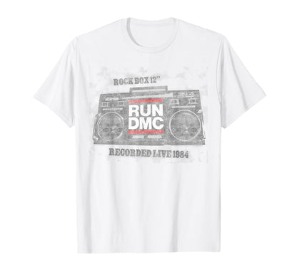 Run Dmc Recorded Live 1984 T-Shirt - Graphic Print for Adults - T-Shirt, Sweatshirt, Hoodie