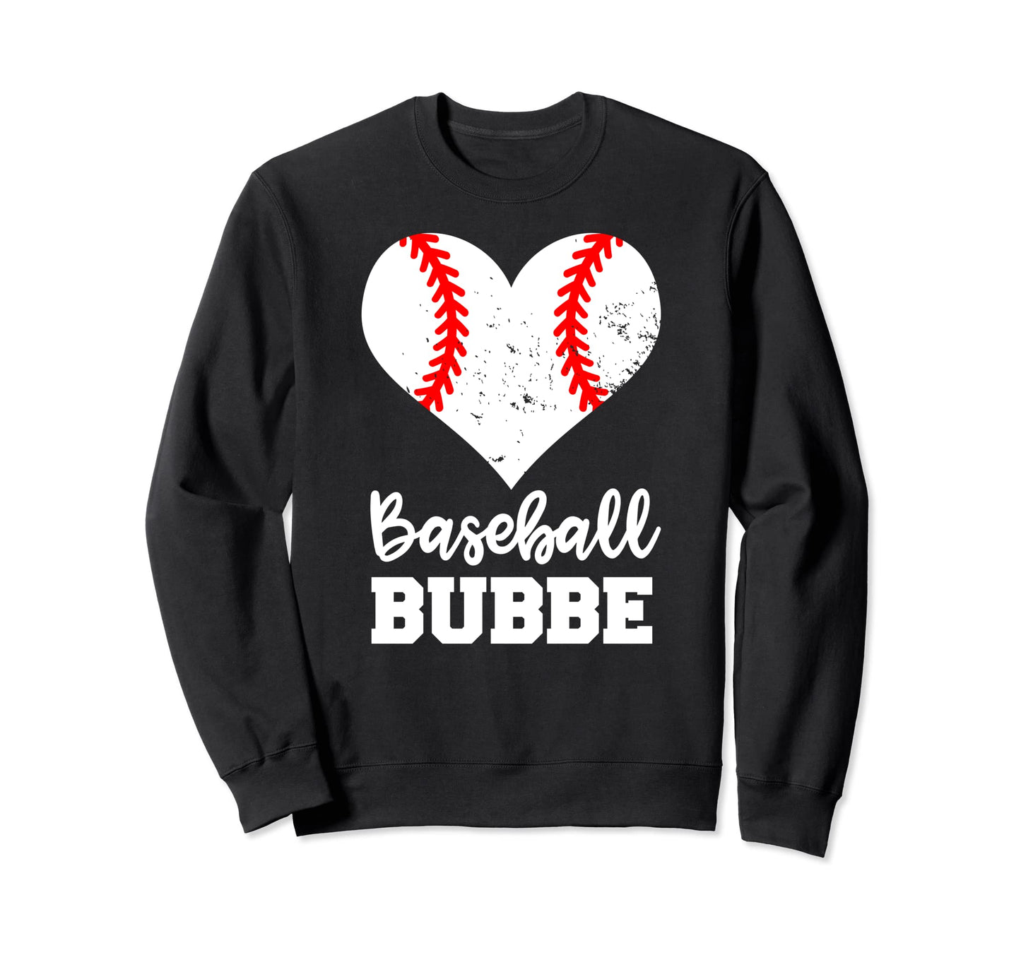 Baseball Bubbe Funny Baseball Sweatshirt - Custom Art Print for Adults - T-Shirt, Sweatshirt, Hoodie