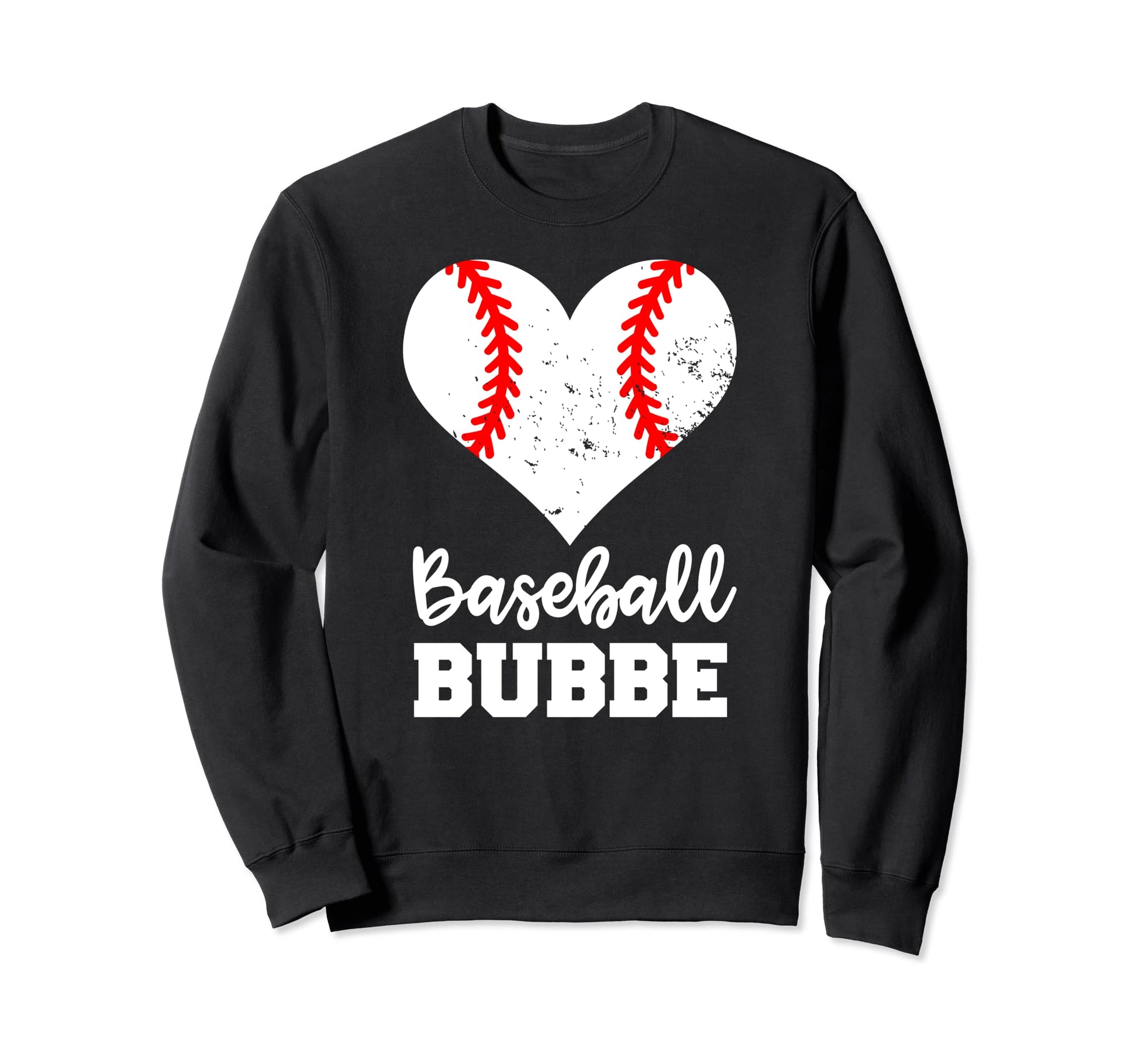 Baseball Bubbe Funny Baseball Sweatshirt - Custom Art Print for Adults - T-Shirt, Sweatshirt, Hoodie