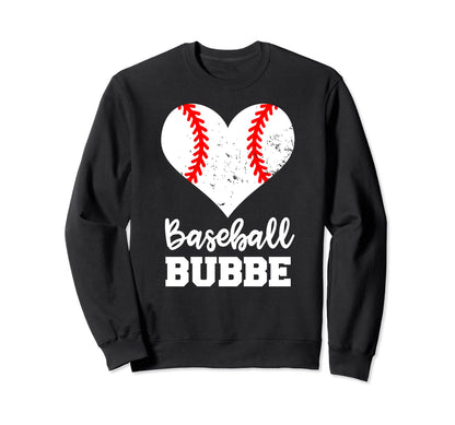 Baseball Bubbe Funny Baseball Sweatshirt - Custom Art Print for Adults - T-Shirt, Sweatshirt, Hoodie