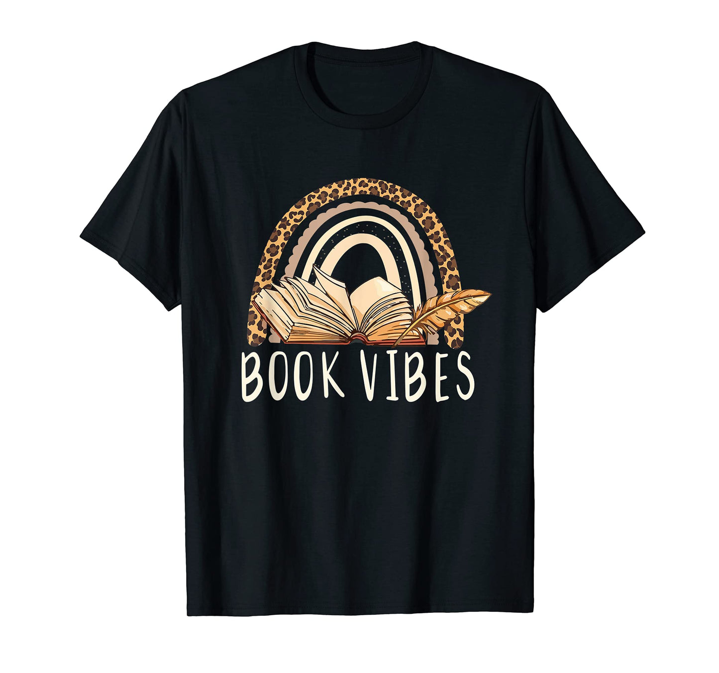 Womens Reading Lovers Book Vibes T-Shirt - Casual Everyday Wear Unisex - T-Shirt, Sweatshirt, Hoodie