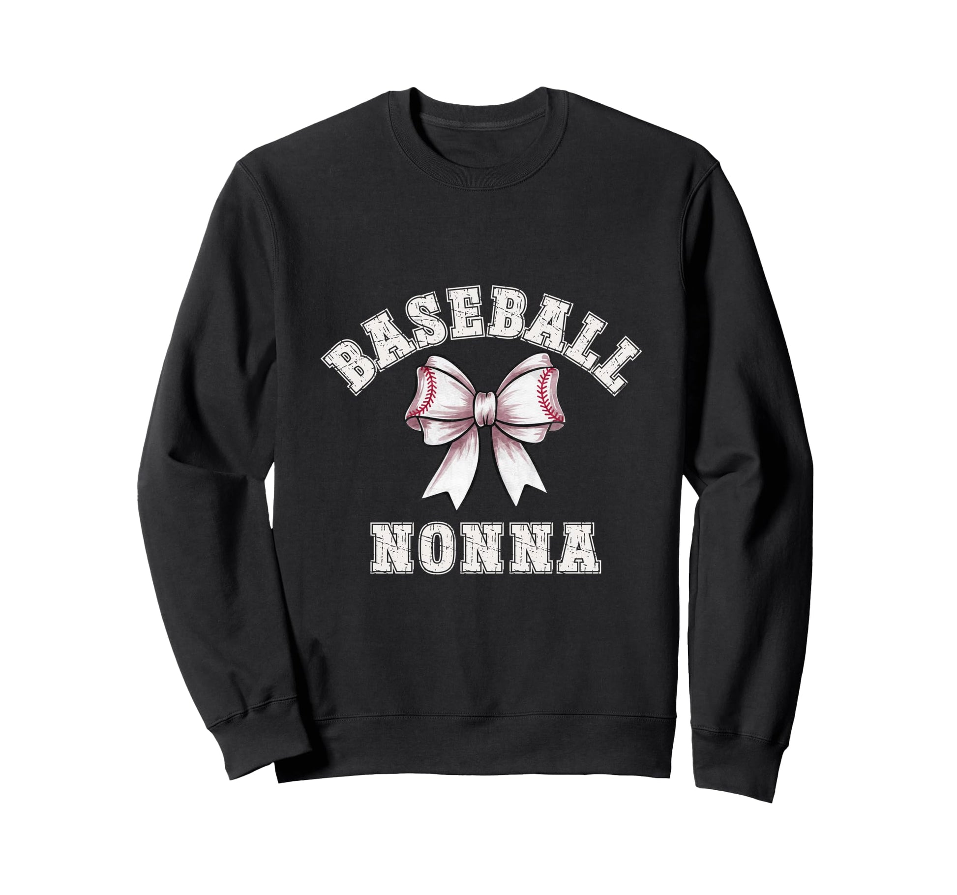 Coquette Baseball Nonna Bow Game Day Sweatshirt - Unique Graphic Unisex - T-Shirt, Sweatshirt, Hoodie