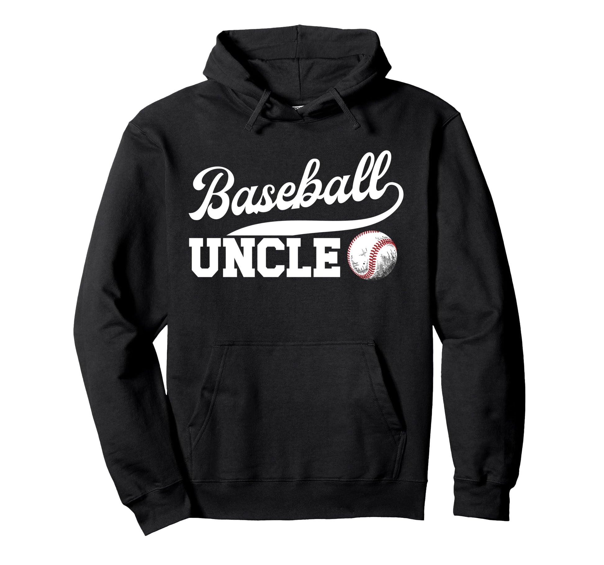 Proud Baseball Uncle Baseball Player Hoodie - Novelty Apparel Men Women - T-Shirt, Sweatshirt, Hoodie