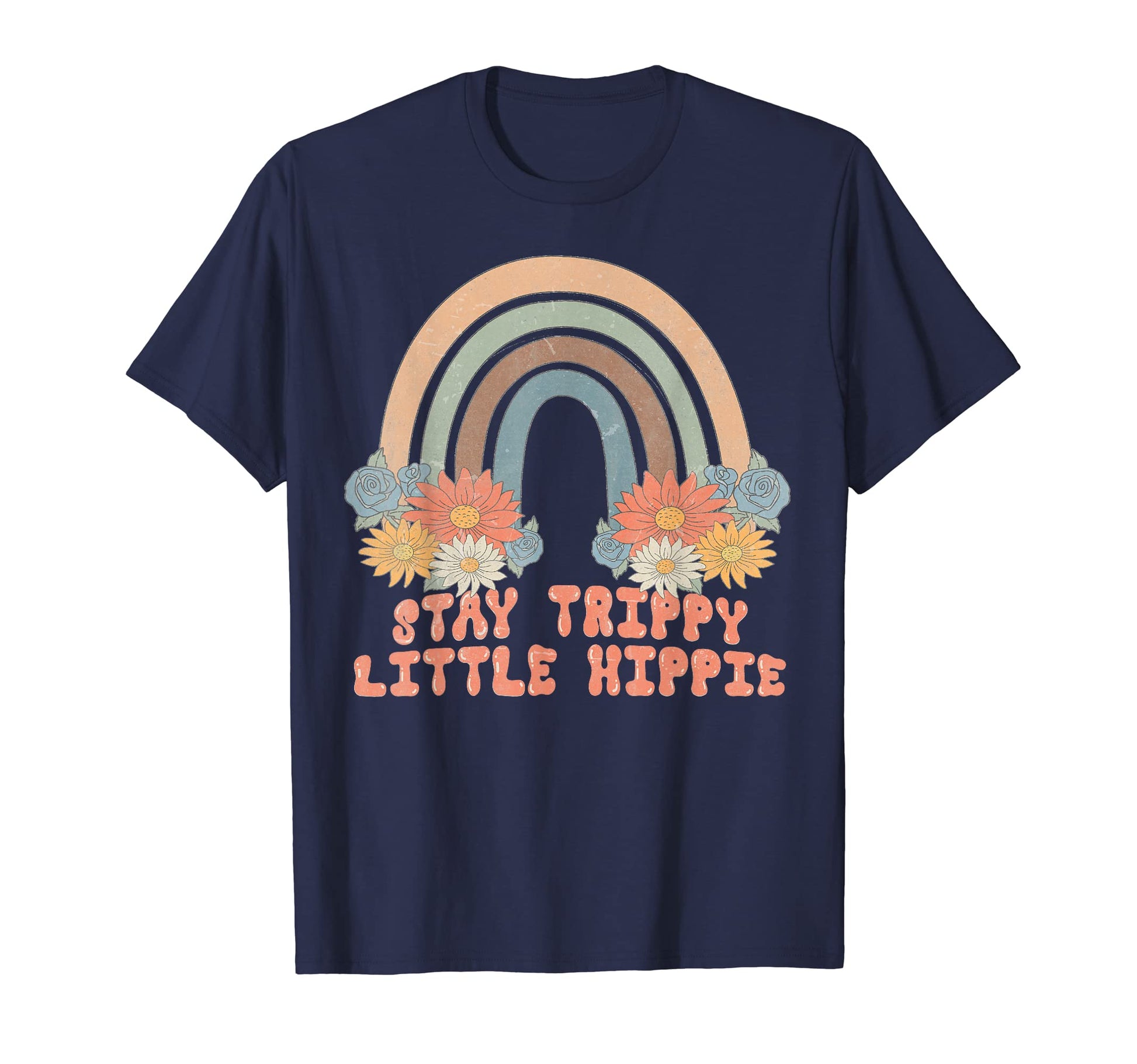 Hippie Stay Trippy Little Hippy T-Shirt - Novelty Apparel for Adults - T-Shirt, Sweatshirt, Hoodie