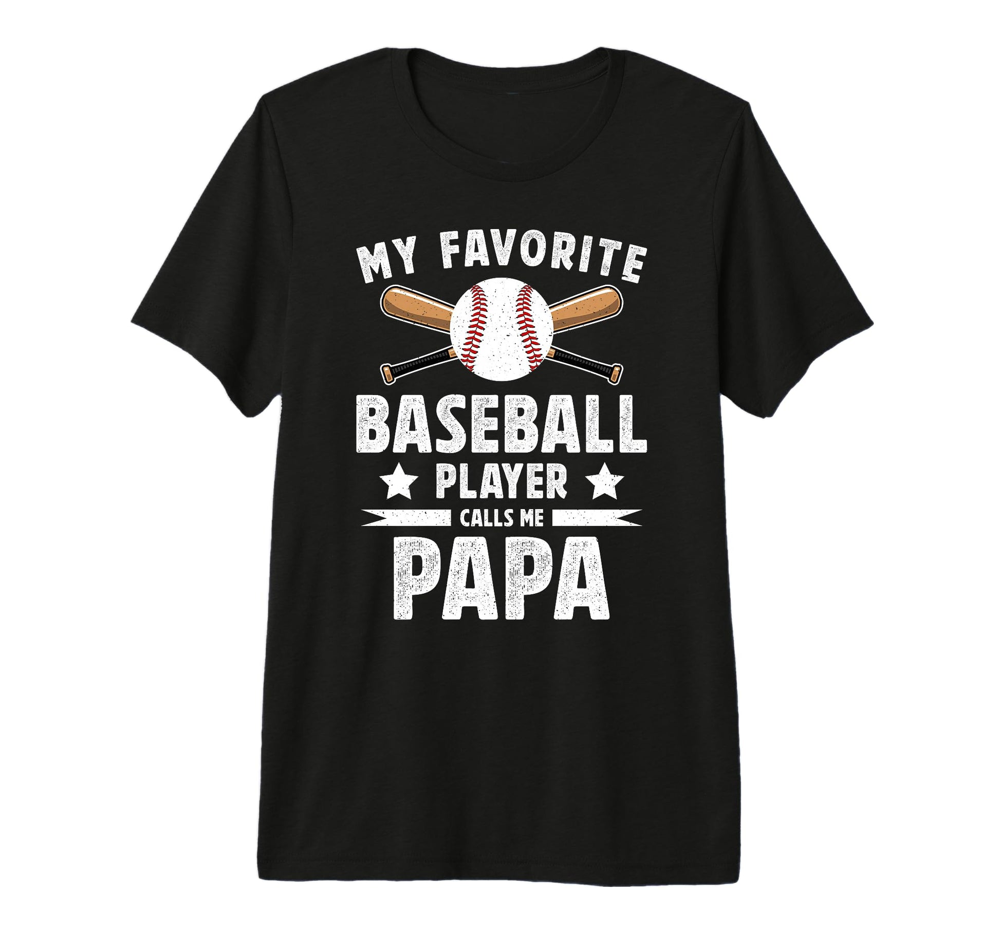 Mens My Favorite Baseball Player Papa T-Shirt - Novelty Apparel Unisex - T-Shirt, Sweatshirt, Hoodie