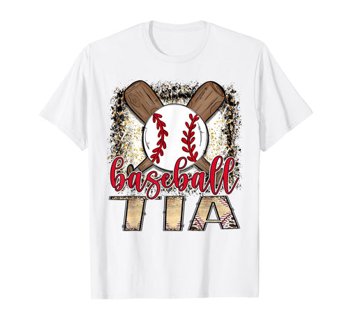 Baseball Tia Leopard Proud Ball Tia T-Shirt - Novelty Apparel Men Women - T-Shirt, Sweatshirt, Hoodie
