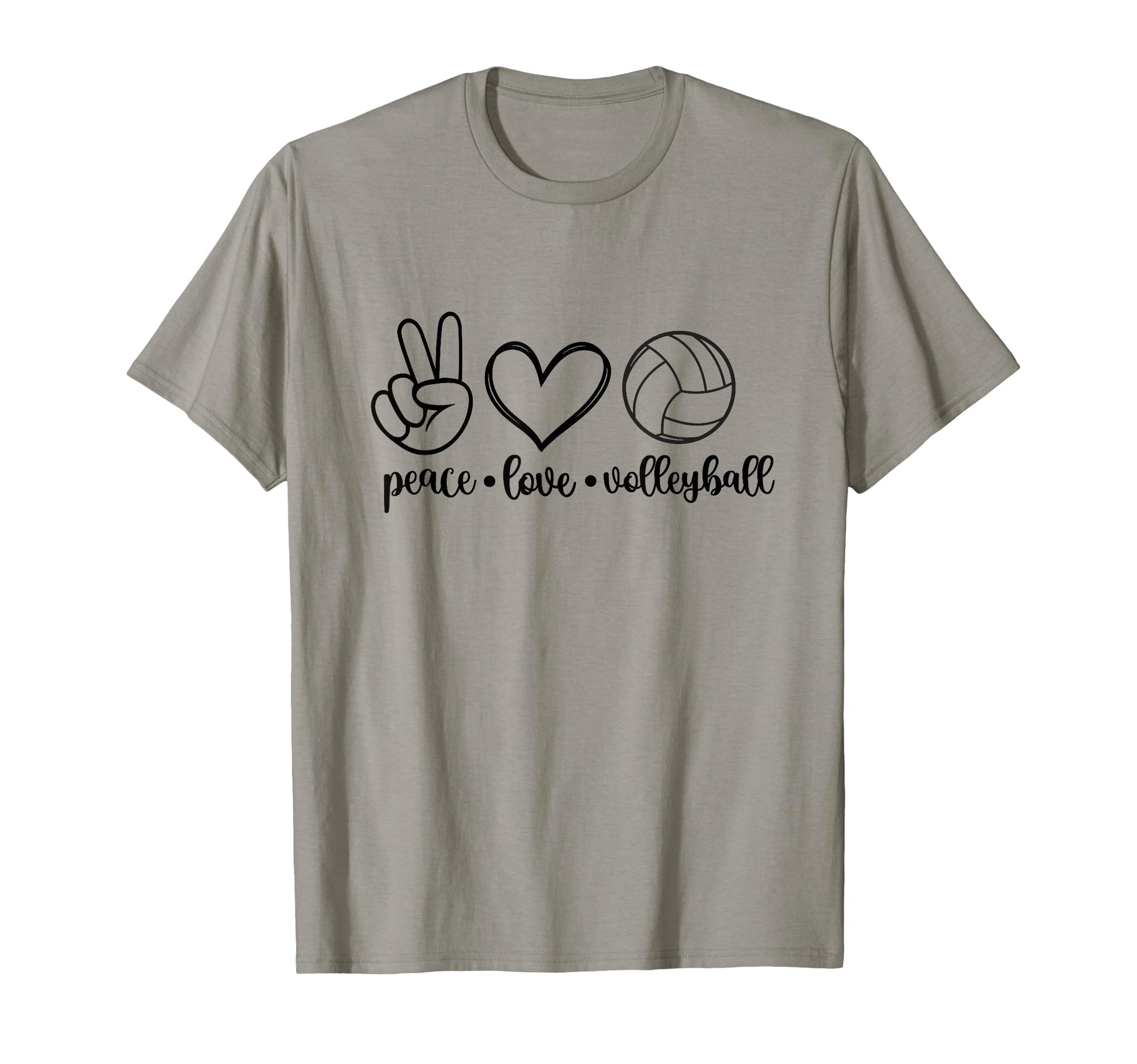 Peace Love Volleyball Sports And Games T-Shirt - Unique Graphic Men Women - T-Shirt, Sweatshirt, Hoodie
