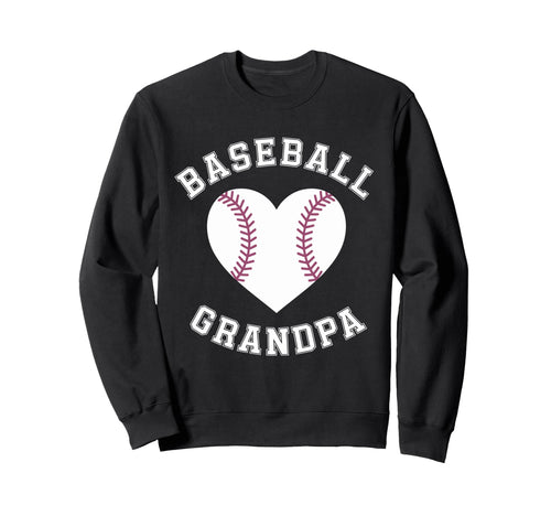 Grandfather Baseball Grandpa Sweatshirt - Graphic Print for Adults - T-Shirt, Sweatshirt, Hoodie