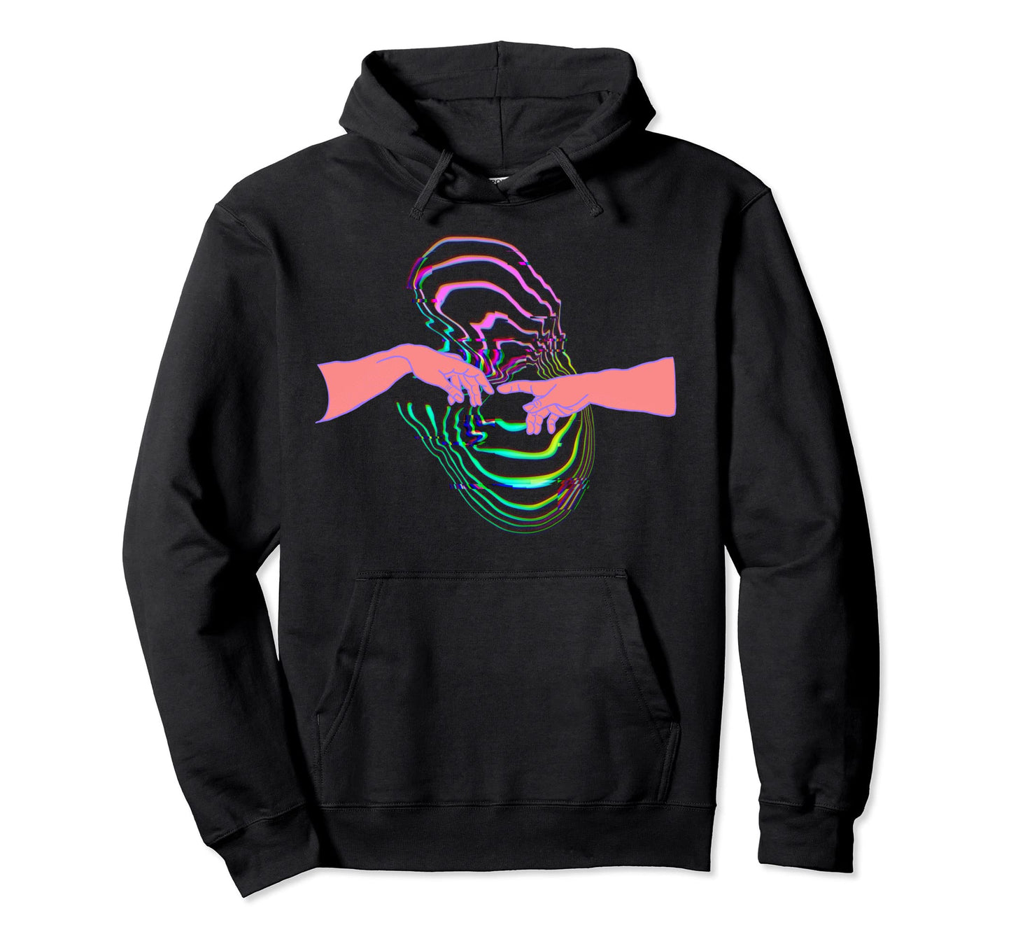 Creation Hands Adam Sistine Chapel Hoodie - Trendy Graphic Men Women - T-Shirt, Sweatshirt, Hoodie