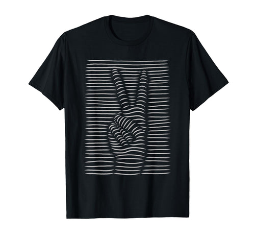 Peace Sign Two Fingers T-Shirt - Streetwear Style for Adults - T-Shirt, Sweatshirt, Hoodie