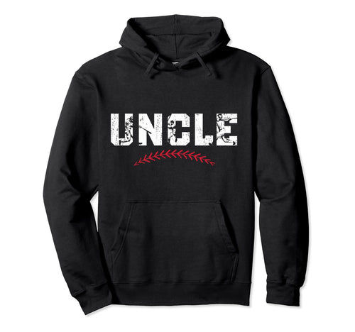 Uncle Proud Baseball Uncle Baseball Hoodie - Minimalist Print Men Women - T-Shirt, Sweatshirt, Hoodie