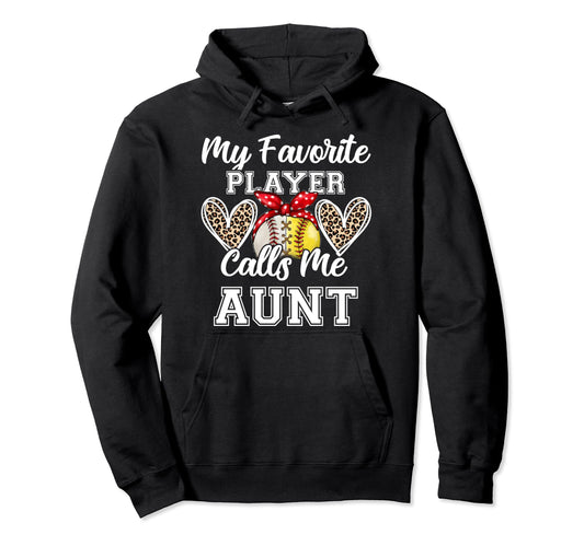 My Favorite Baseball Player Calls Me Hoodie - Streetwear Style for Adults - T-Shirt, Sweatshirt, Hoodie