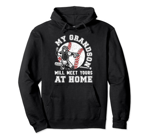 Home Baseball Catcher Nana Baseball Hoodie - Minimalist Print Men Women - T-Shirt, Sweatshirt, Hoodie