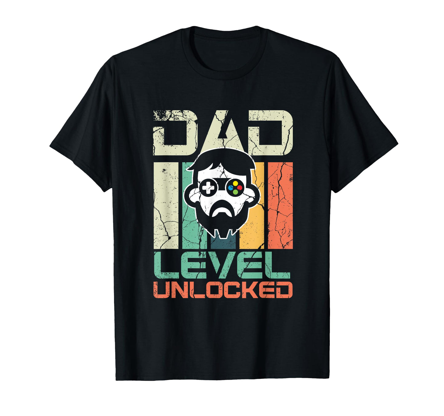 Dad Level Unlocked Daddy Gamer T-Shirt - Aesthetic Graphic Men Women - T-Shirt, Sweatshirt, Hoodie