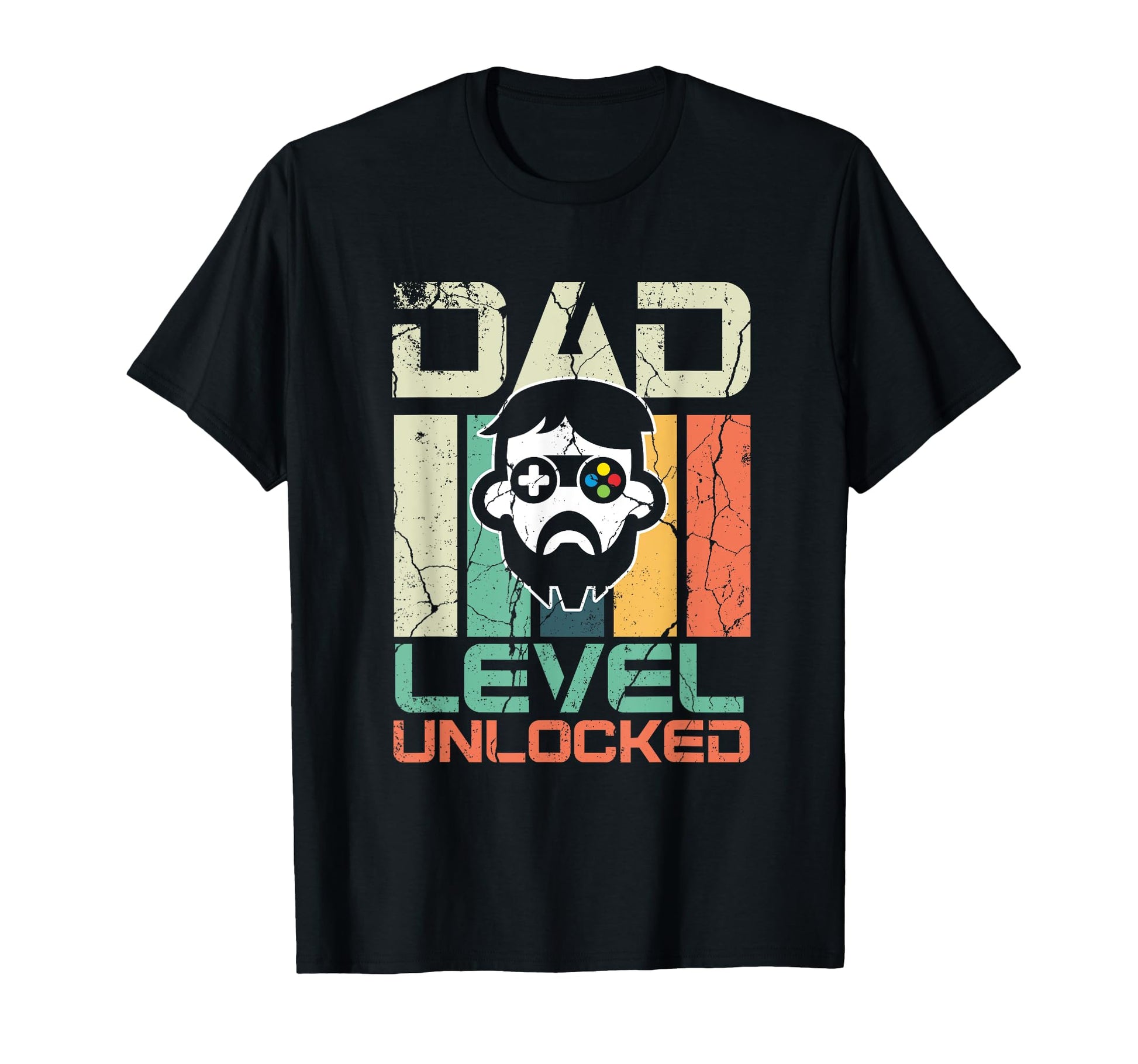 Dad Level Unlocked Daddy Gamer T-Shirt - Aesthetic Graphic Men Women - T-Shirt, Sweatshirt, Hoodie