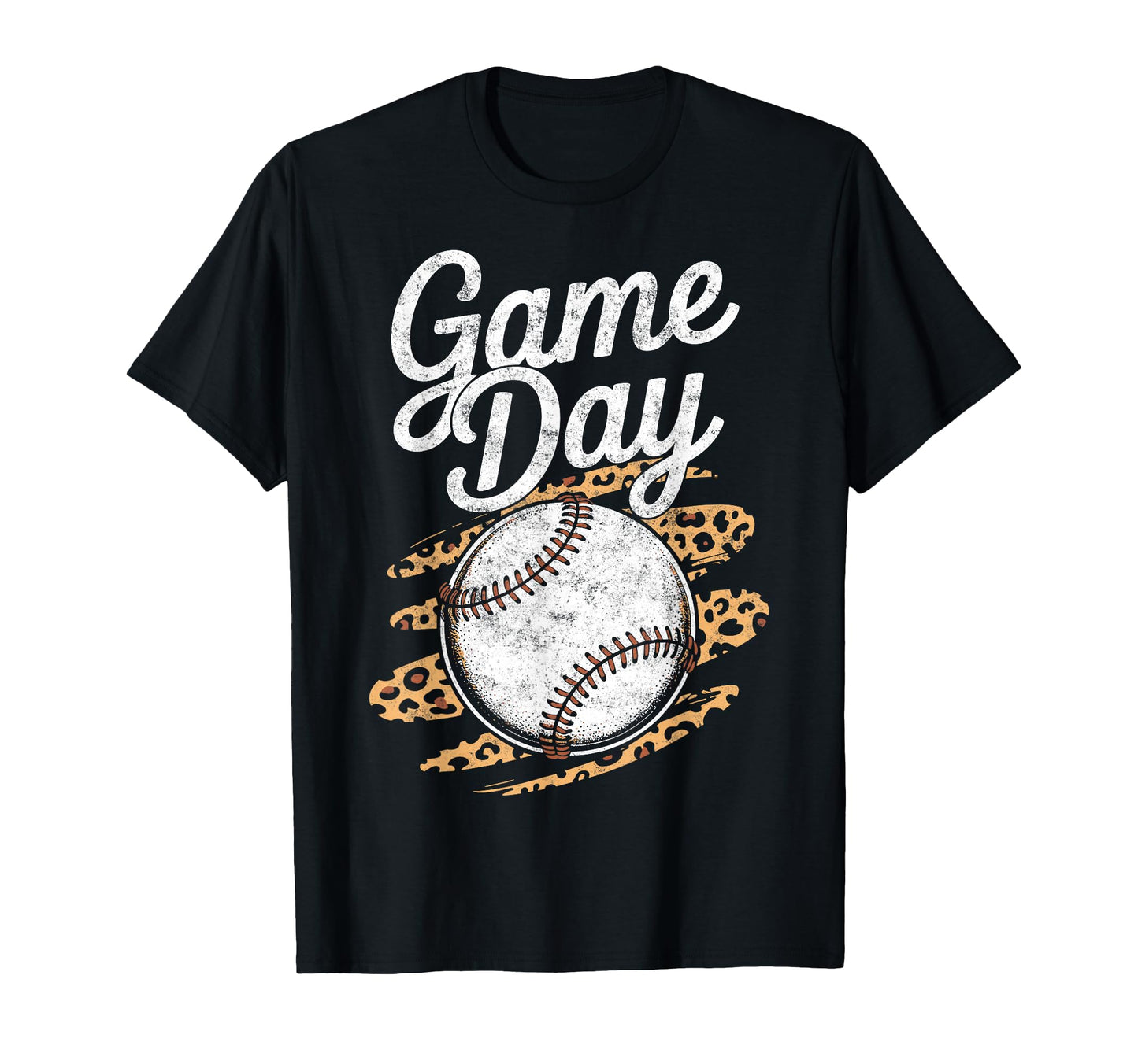 Baseball Game Day Mom Grandma Animal T-Shirt - Graphic Print Men Women - T-Shirt, Sweatshirt, Hoodie