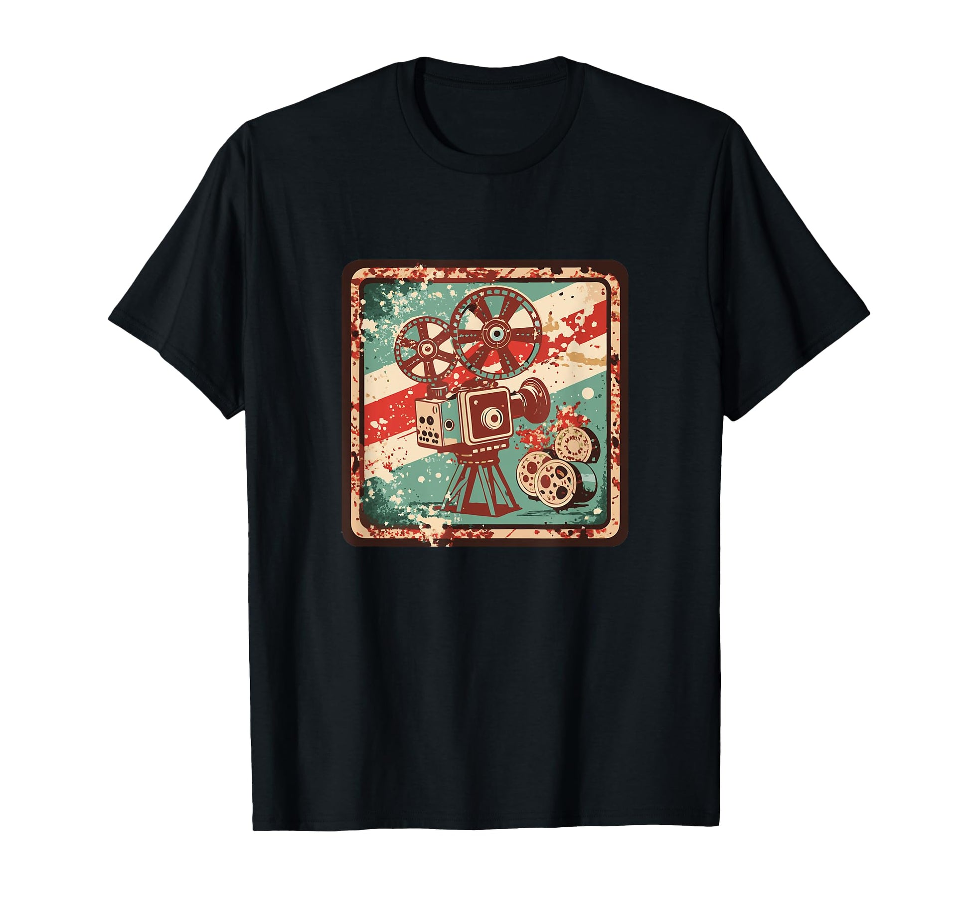 Snirt Camera Motif Camera T-Shirt - Aesthetic Graphic for Adults - T-Shirt, Sweatshirt, Hoodie