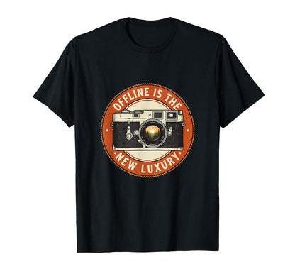 Offline Is New Luxury Camera Digital T-Shirt - Novelty Apparel Men Women - T-Shirt, Sweatshirt, Hoodie