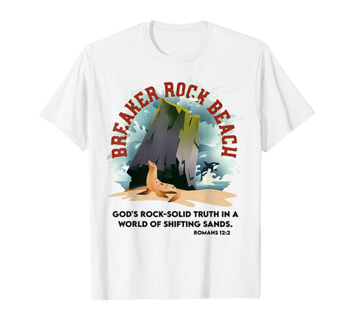 Breaker Rock Beach Gods Rock Solid T-Shirt - Unique Graphic Men Women - T-Shirt, Sweatshirt, Hoodie