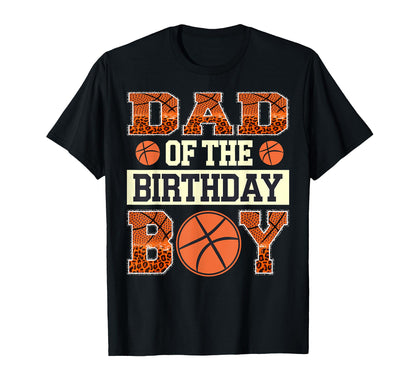 Dad Birthday Basketball Baller Game T-Shirt - Minimalist Print for Adults - T-Shirt, Sweatshirt, Hoodie